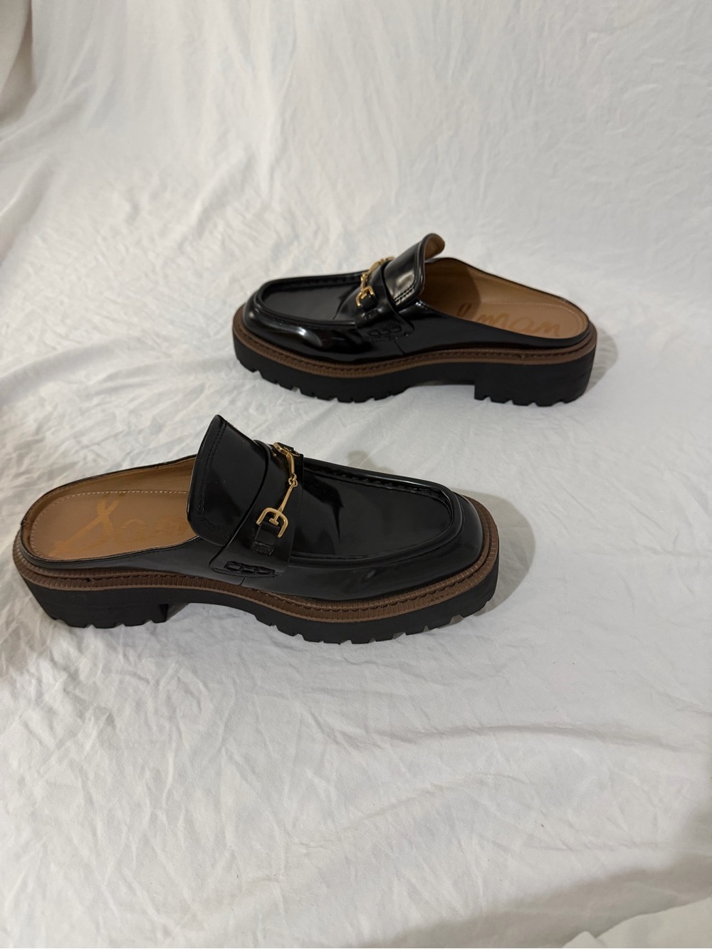 Sam Edelman Lennon Lug Sole Mules women’s size 9.5 - Picture 5 of 8